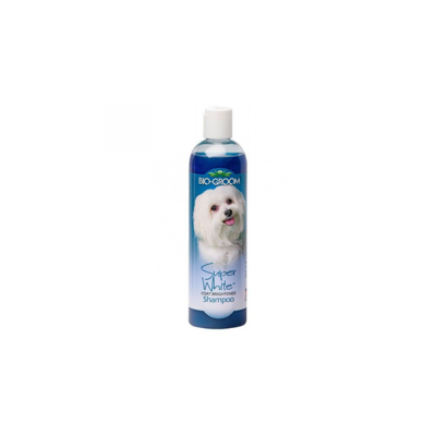BIO-GROOM Super White šampūnas šviesaus ir balto kailio šunims ir katėms 355 ml paveikslėlis