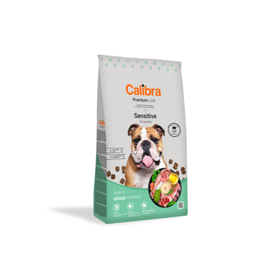 CALIBRA Dog Premium Line Sensitive sausas maistas jautrią virškinimo sistemą turintiems šunims su ėriena, 3 kg  paveikslėlis