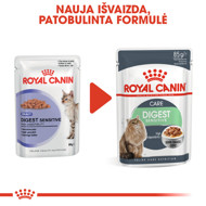 ROYAL CANIN FHN Digest sensitive in gravy konservai padaže suaugusioms jautrioms katėms 12x85 g paveikslėlis