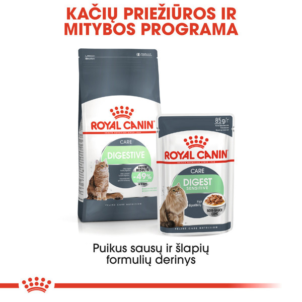 ROYAL CANIN FHN Digest sensitive in gravy konservai padaže suaugusioms jautrioms katėms 12x85 g paveikslėlis