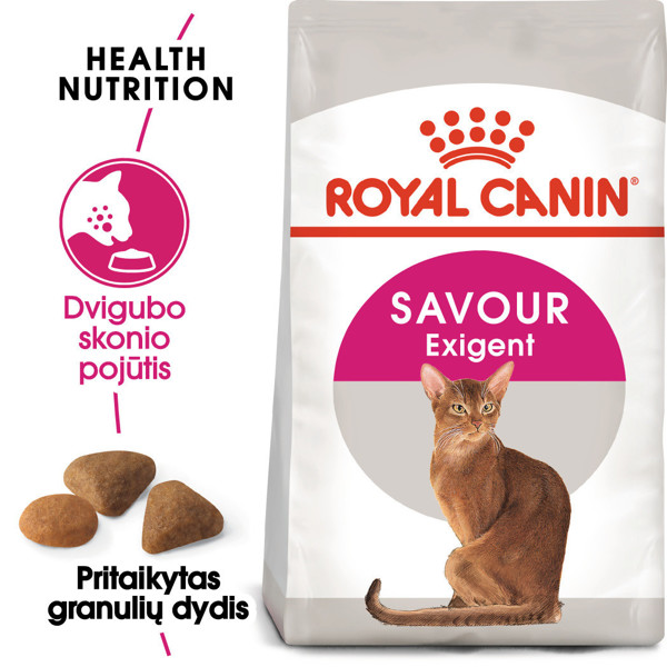 ROYAL CANIN FHN exigent savour sausas maistas išrankioms suaugusioms katėms 2 kg paveikslėlis
