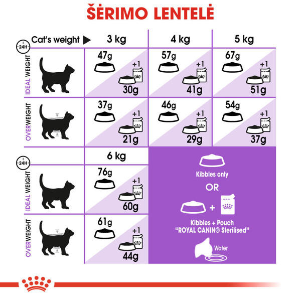 ROYAL CANIN FHN sterilised sausas maistas suaugusioms sterilizuotoms katėms 2 kg paveikslėlis