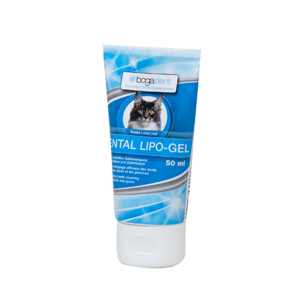 BOGADENT DENTAL LIPO-GEL CAT dantų valymo gelis katėms, 50 ml paveikslėlis