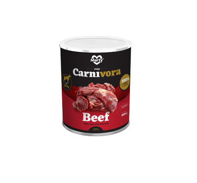 MARTY ProCarnivora 100 % mėsos konservai šunims su jautiena, 800 g paveikslėlis