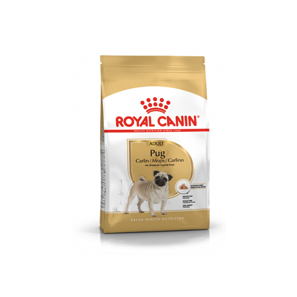 ROYAL CANIN BHN PUG ADULT sausas maistas suaugusiems Mopsų veislės šunims 1,5 kg paveikslėlis