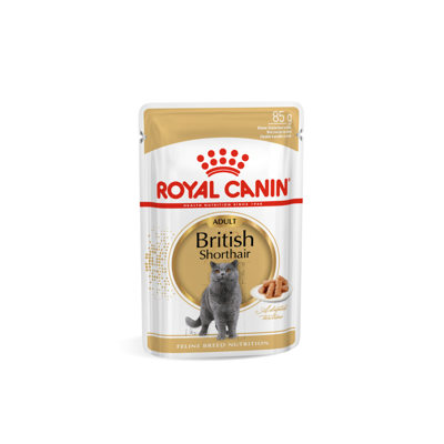 ROYAL CANIN FBN BRITISH SHORTHAIR konservai suaugusioms Britų trumpaplaukėms katėms 12x85 g paveikslėlis