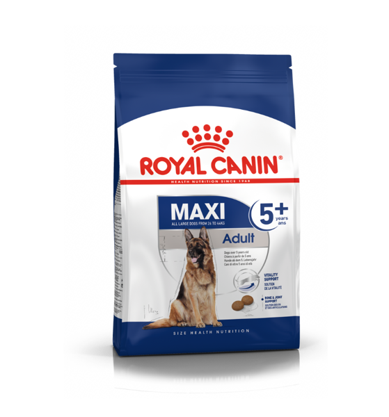 ROYAL CANIN SHN MAXI ADULT 5+ sausas maistas vyresniems didelių veislių šunims 15 kg paveikslėlis