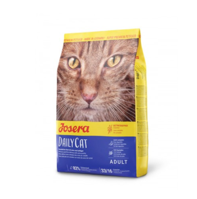 JOSERA DailyCat sausas begrūdis maistas katėms, 10kg paveikslėlis