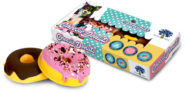 BLUE TREE Cheesie donuts natūralus kramtomas skanėstas šunims su kalciu 75 g paveikslėlis