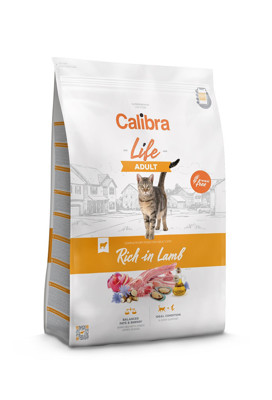 CALIBRA Cat Life Adult Lamb sausas maistas suaugusioms katėms su ėriena, 1,5 kg paveikslėlis