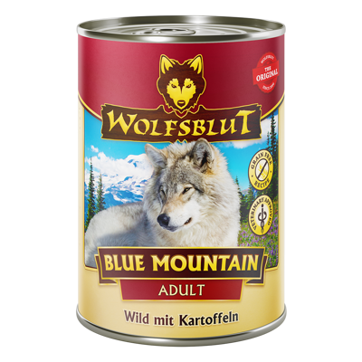 WOLFSBLUT Blue Mountain Adult konservai suaugusiems šunims su žvėriena ir daržovėmis, 395 g paveikslėlis