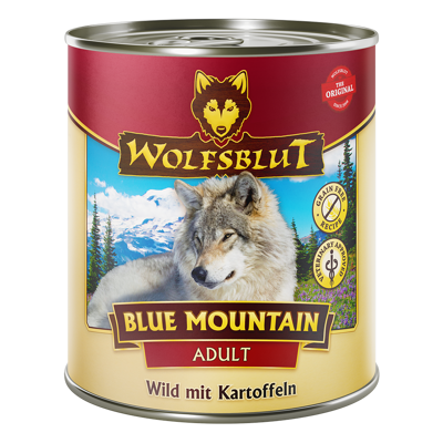 WOLFSBLUT Blue Mountain Adult konservai suaugusiems šunims su žvėriena ir daržovėmis, 800 g paveikslėlis