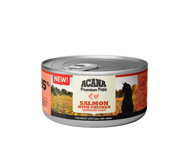 ACANA Cat Salmon&Chicken konservai suaugusioms katėms su lašiša ir vištiena, 85 g paveikslėlis