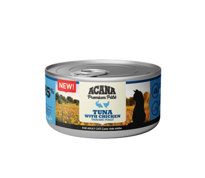 ACANA Cat Tuna&Chicken konservai suaugusioms katėms su tunu ir vištiena, 85 g paveikslėlis