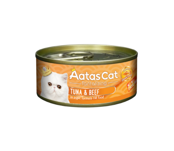 AATAS Cat Tantalizing Tuna&Beef konservai katėms su tunu ir jautiena, 80 g paveikslėlis
