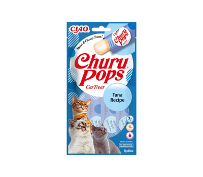 CHURU Cat Pops Tuna tyrelė su tunu katėms, 60 g paveikslėlis