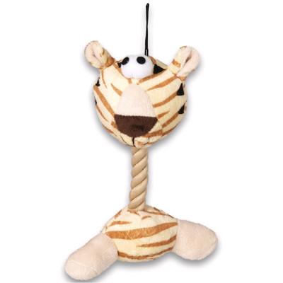 TOMMI Lolly Toy-Tiger pliušinis žaislas šunims paveikslėlis
