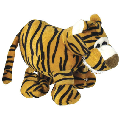TOMMI ZOO Park Tiger pliušinis tigras šunims paveikslėlis