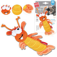 GiGwi Dental Mesh žaislas katėms krevetė su katžole, 15 cm paveikslėlis