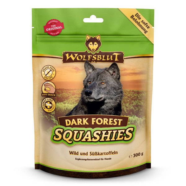 WOLFSBLUT Dark Forest Squashies skanėstai šunims su žvėriena ir batatais, 300 g paveikslėlis