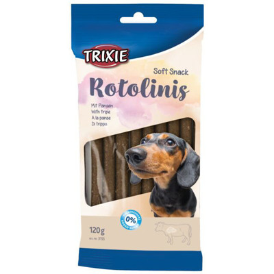 TRIXIE Soft Snack rotolinis, jautiena, 12 cm, 12 vnt.-120 g paveikslėlis