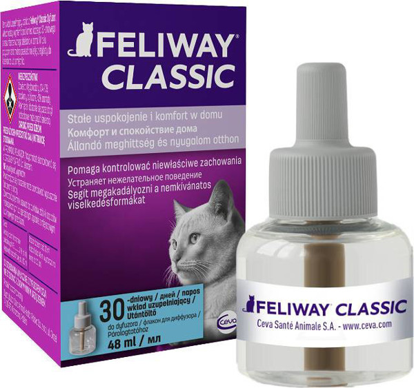 FELIWAY sklaidytuvo papildymas su feromonais katėms, 48 ml paveikslėlis