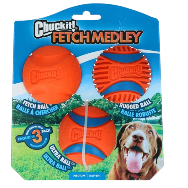 CHUCKIT guminių gamuoliukų šunims rinkinys, oranžiniai paveikslėlis