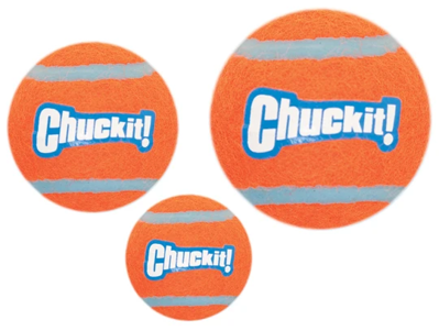 CHUCKIT teniso kamuoliukai šunims, oranžiniai, 4 vnt paveikslėlis