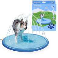 COOLPETS baseinas su fontano funkcija šunims, mėlynas paveikslėlis