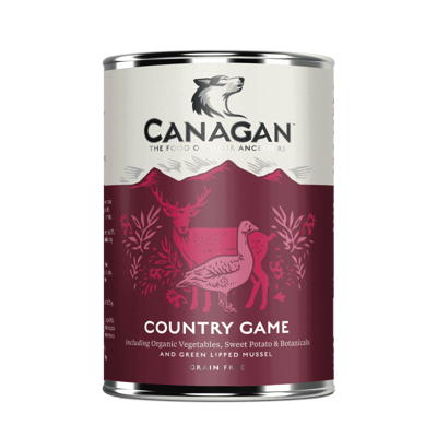 CANAGAN Country Game konservai su elniena ir antiena šunims, 400 g paveikslėlis