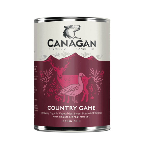 CANAGAN Country Game konservai su elniena ir antiena šunims, 400 g paveikslėlis