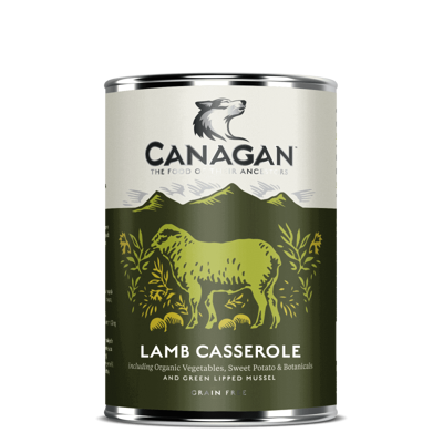 CANAGAN Lamb Casserole konservai su ėriena šunims, 400 g paveikslėlis