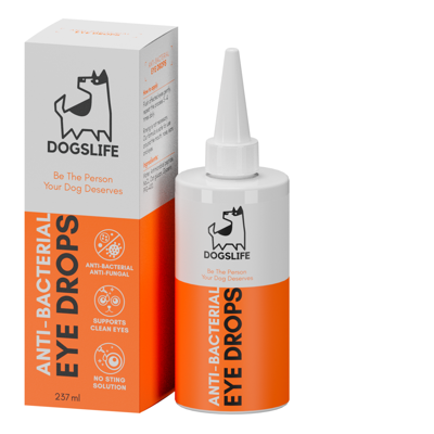 DOGSLIFE antibakteriniai akių lašai šunims, 237 ml paveikslėlis