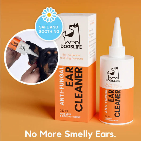 DOGSLIFE ausų valiklis šunims, 237 ml paveikslėlis