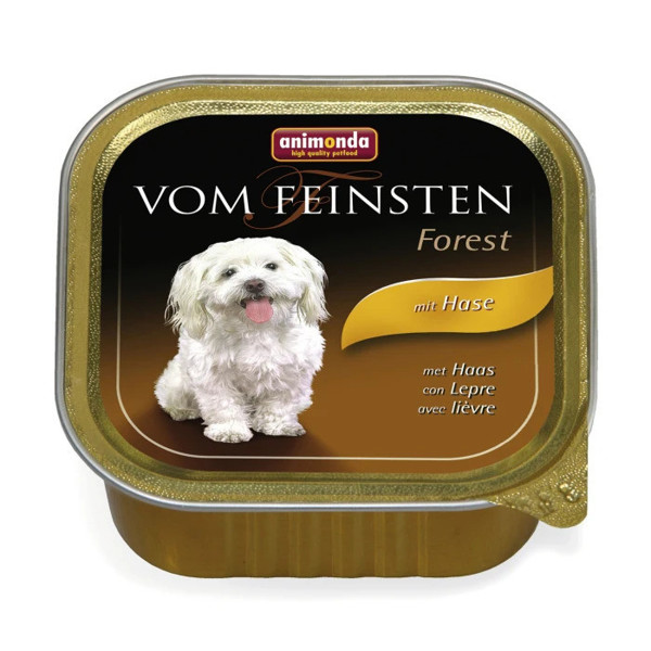 ANIMONDA Vom Feinsten Forest konservai suaugusiems šunims su kiškiena, 150 g paveikslėlis