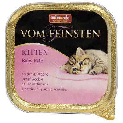 ANIMONDA Vom Feinsten Kitten konservuotas pašaras kačiukams, 100 g paveikslėlis