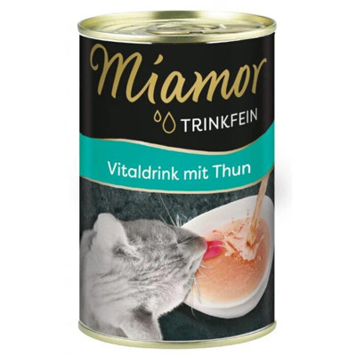 FINNERN Miamor Trinkfein pašaro papildas suaugusioms katėms su tunu, 135 ml paveikslėlis