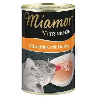 FINNERN Miamor Trinkfein pašaro papildas suaugusioms katėms su vištiena, 135 ml paveikslėlis