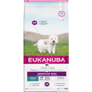 EUKANUBA Daily Care Sensitive Skin Adult sausas maistas šunims su žuvimi, 12 kg paveikslėlis