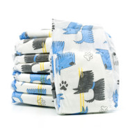 MISOKO&CO šunų patinų vienkartinės sauskelnės, su šuniukais, citrinų kvapo, M dydis, 12 vnt. paveikslėlis
