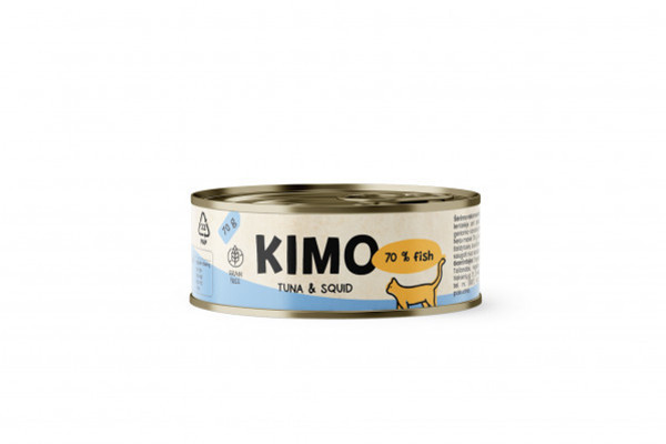 Kimo Tuna&Squid konservai katėms su tunu ir kalmarais 70g
