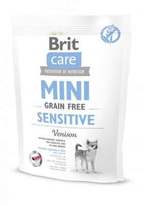 Brit Care Mini Sensitive sausas maistas mažų veislių šunims 400 g