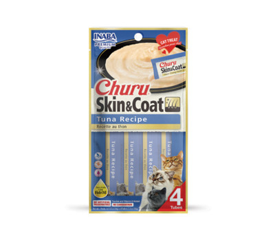 Churu Skin&Coat Tuna skanėstas katėms su tunu 56 g