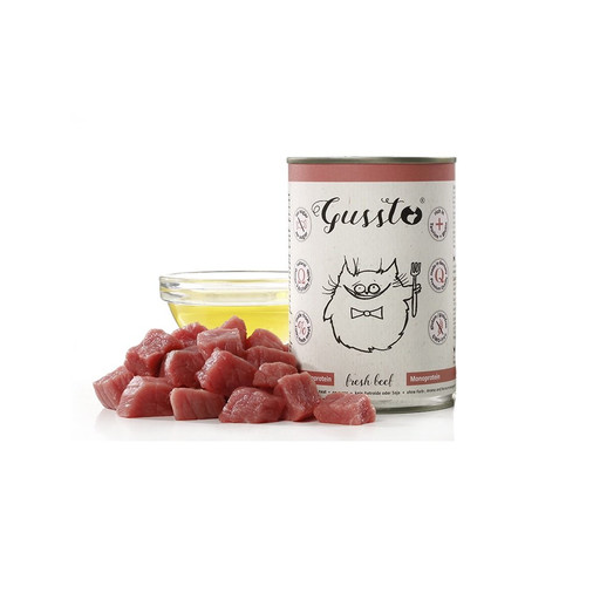 Gussto Cat - Fresh Beef 400g