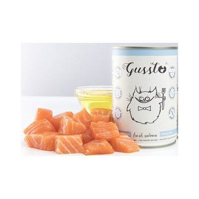 Gussto Cat - Fresh Salmon 400g