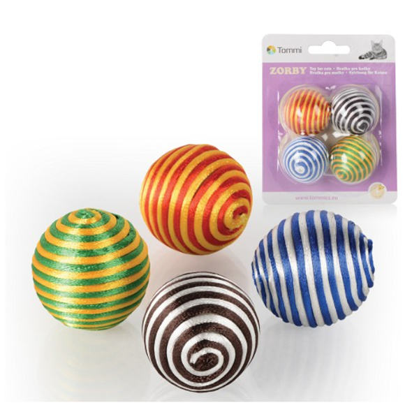 Balls Zorby Rainbow Colour /4 pcs blister