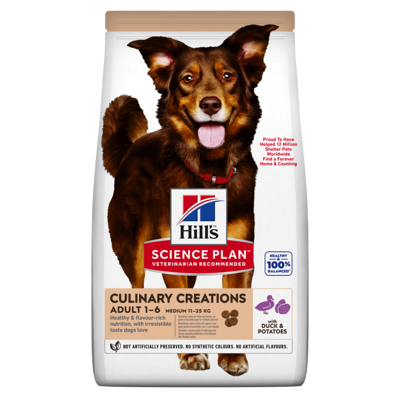 Hill's SP Canine Adult Medium sausas maistas su antiena ir bulvėmis, 14 kg