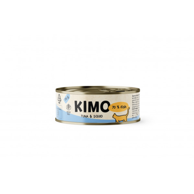 Kimo Tuna&Squid konservai katėms su tunu ir kalmarais 24x70g