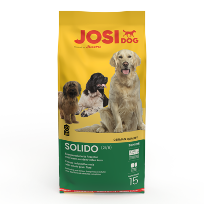 JosiDog Solido sausas maistas mažiau aktyviems šunims, 15kg