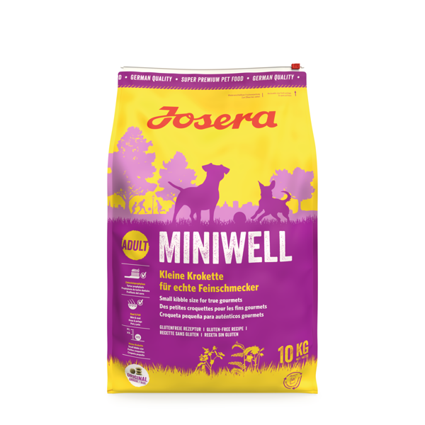 Josera Miniwell sausas maistas mažų ir vidutinių veislių šunims, 10 kg